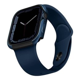 UNIQ etui Valencia Apple Watch Series 4/5/6/7/SE 40/41mm. niebieski/cobalt blue