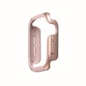 UNIQ etui Valencia Apple Watch Series 4/5/6/SE 40mm. różowo-złoty/blush gold pink