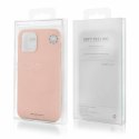 Etui IPHONE 14 Matowy Silikon Mercury Soft Jelly piaskowe