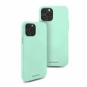 Etui IPHONE 14 PRO Matowy Silikon Mercury Soft Jelly miętowe