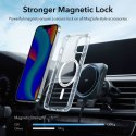 Etui IPHONE 15 PLUS / 14 PLUS ESR Krystec Halolock MagSafe transparentne