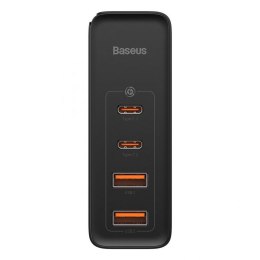 Ładowarka sieciowa Baseus GaN2 Pro, 2x USB + 2x USB-C, 100W, EU (czarna)