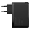 Ładowarka sieciowa Baseus GaN2 Pro, 2x USB + 2x USB-C, 100W, EU (czarna)