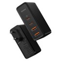 Ładowarka sieciowa Baseus GaN2 Pro, 2x USB + 2x USB-C, 100W, EU (czarna)