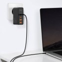 Ładowarka sieciowa Baseus GaN2 Pro, 2x USB + 2x USB-C, 100W, EU (czarna)