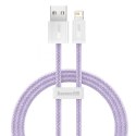 Kabel USB do Lightning Baseus Dynamic, 2.4A, 1m (fioletowy)