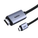 Kabel USB-C do HDMI Baseus, 4K, 1m (czarny)