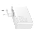 Ładowarka sieciowa Baseus GaN2 Pro, 2x USB + 2x USB-C, 100W, EU (biała)