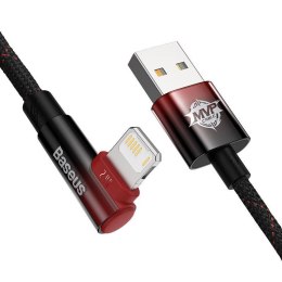 Kabel Baseus MVP 2 Lightning 1m 20 W - (czarno-czerwony)