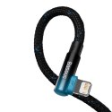 Kabel Baseus MVP 2 Lightning 1m 20 W - (czarno-niebieski)