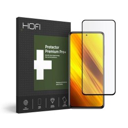 Szkło Hartowane XIAOMI POCO X3 PRO / POCO X3 NFC HOFI Full Pro+ czarne