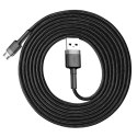 Kabel USB do Micro USB Baseus Cafule 1.5A 2m (szaro-czarny)