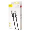 Kabel USB do Micro USB Baseus Cafule 2A 3m (czarno-szary)