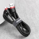 Kabel USB do USB-C Baseus Cafule 2A 3m (szaro-czarny)