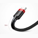 Kabel USB do USB-C Baseus Cafule 2A 3m (szaro-czarny)