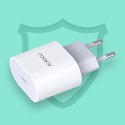 Ładowarka Sieciowa USB-C PD 20W 3A KAKU KSC-547 Quick Charge 3.0 + Kabel TYP C na LIGHTNING IPHONE biała