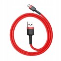 Kabel USB do Micro USB Baseus Cafule 2.4A 1m (Czerwony)