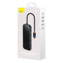 Hub 5w1 Baseus AcmeJoy series USB-C do 2xUSB 3.0 + USB 2.0 + USB-C PD + HDMI (szary)