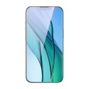 Szkło hartowane z powłoką przeciwpyłową i filtrem światła niebieskiego 0.3mm Baseus Crystal do iPhone 14 Plus/ 13 Pro Max (2szt)