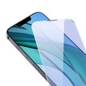 Szkło hartowane z powłoką przeciwpyłową i filtrem światła niebieskiego 0.3mm Baseus Crystal do iPhone 14 Plus/ 13 Pro Max (2szt)