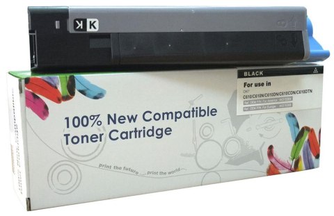 Toner Cartridge Web Black OKI C610 zamiennik 44315308