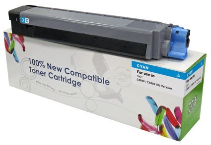 Toner Cartridge Web Cyan OKI MC860 zamiennik 44059211