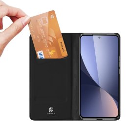 Etui XIAOMI 12 LITE z Klapką Eko Skóra Dux Ducis Skin Leather czarne