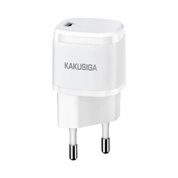 Ładowarka Sieciowa USB-C PD 20W 3A KAKU KSC-597 Quick Charge 3.0 biała