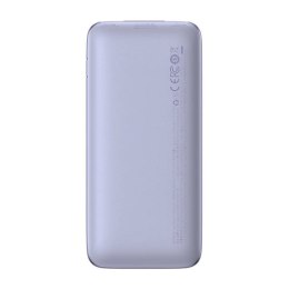 Powerbank Baseus Bipow Pro 10000mAh, 2xUSB, USB-C, 20W (fioletowy)