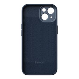 Zestaw ochronny Baseus Liquid Silica etui i szkło hartowane do iPhone 14 Plus (niebieski)