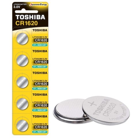 Bateria litowa Toshiba CR1620 3V 5 szt.