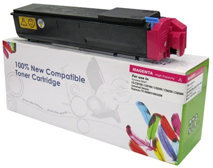 Toner Cartridge Web Magenta Kyocera TK500/TK510/TK520 zamiennik TK-500M/TK510M/TK520M