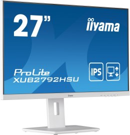 Monitor LED IIYAMA XUB2792HSU-W5 27 cali Pivot Ultra Slim Biały