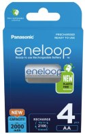 Akumulatorki AA / R6 Panasonic Eneloop 2000mAh BK-3MCDE/4BE (blister 4 szt.)