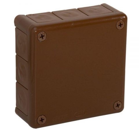 Puszka natynkowa pusta 12 wlotów VIPLAST VP-51 IP55 118x118x46mm 051-02