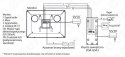 WIDEODOMOFON EURA VDP-90A3 DELTA + biały monitor TUYA