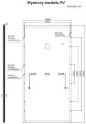 Moduł panel PV srebrna rama 450W RISEN RSM144-7-450M 2108x1048x35mm