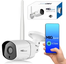 Zewnętrzna kamera IP H265 P2P Full HD METAL WIFI MBG200DW