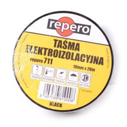 TAŚMA IZOLACYJNA PVC CZARNA 19MMX20M