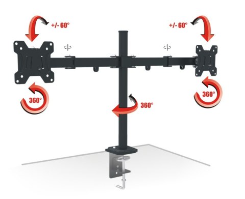 Uchwyt TV AX PIXEL TWIN OPTICUM 13-27
