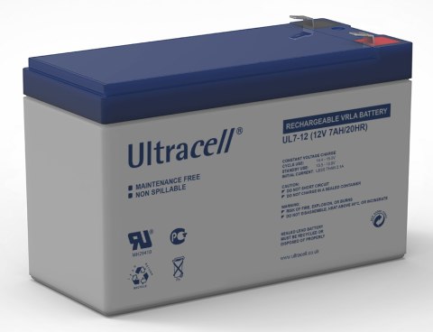 Akumulator AGM ULTRACELL UL 12V 7Ah UL7-12