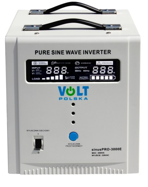 PRZETWORNICA VOLT POLSKA SINUSPRO-3000E 48V 2100/3000W