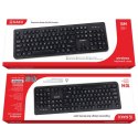 Inteligentna Klawiatura Bezprzewodowa USB 2,4GHz KAKU Smart Keyboard (KSC-464) czarna