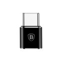 Adapter Baseus Micro USB do USB Type-C - czarny