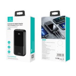 Powerbank 20000mAh PB58 22,5W 2xUSB QC3.0 + USB-C PD3.0 + Micro USB Wyświetlacz LED Bateria Zewnętrzna Fast Charge Usams US-CD17